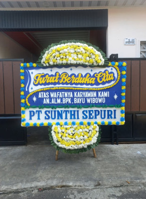 Papan Bunga Duka di Kundur